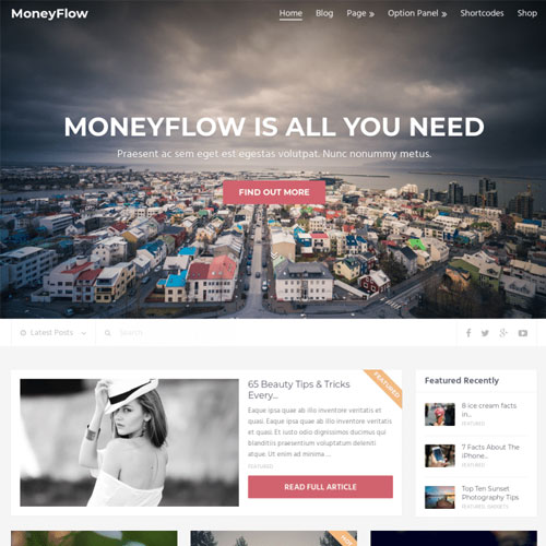 MyThemeShop MoneyFlow WordPress Theme