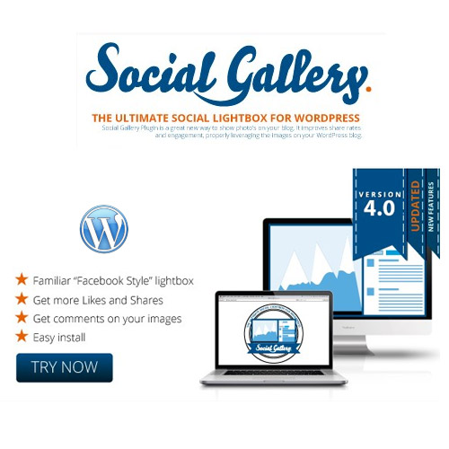 Social Gallery WordPress Photo Viewer Plugin