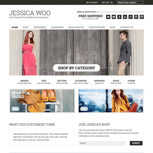 StudioPress Jessica Genesis WordPress Theme