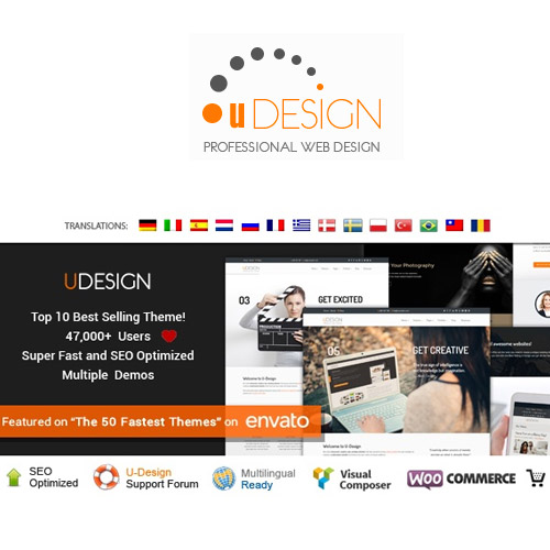 uDesign - Responsive WordPress Theme